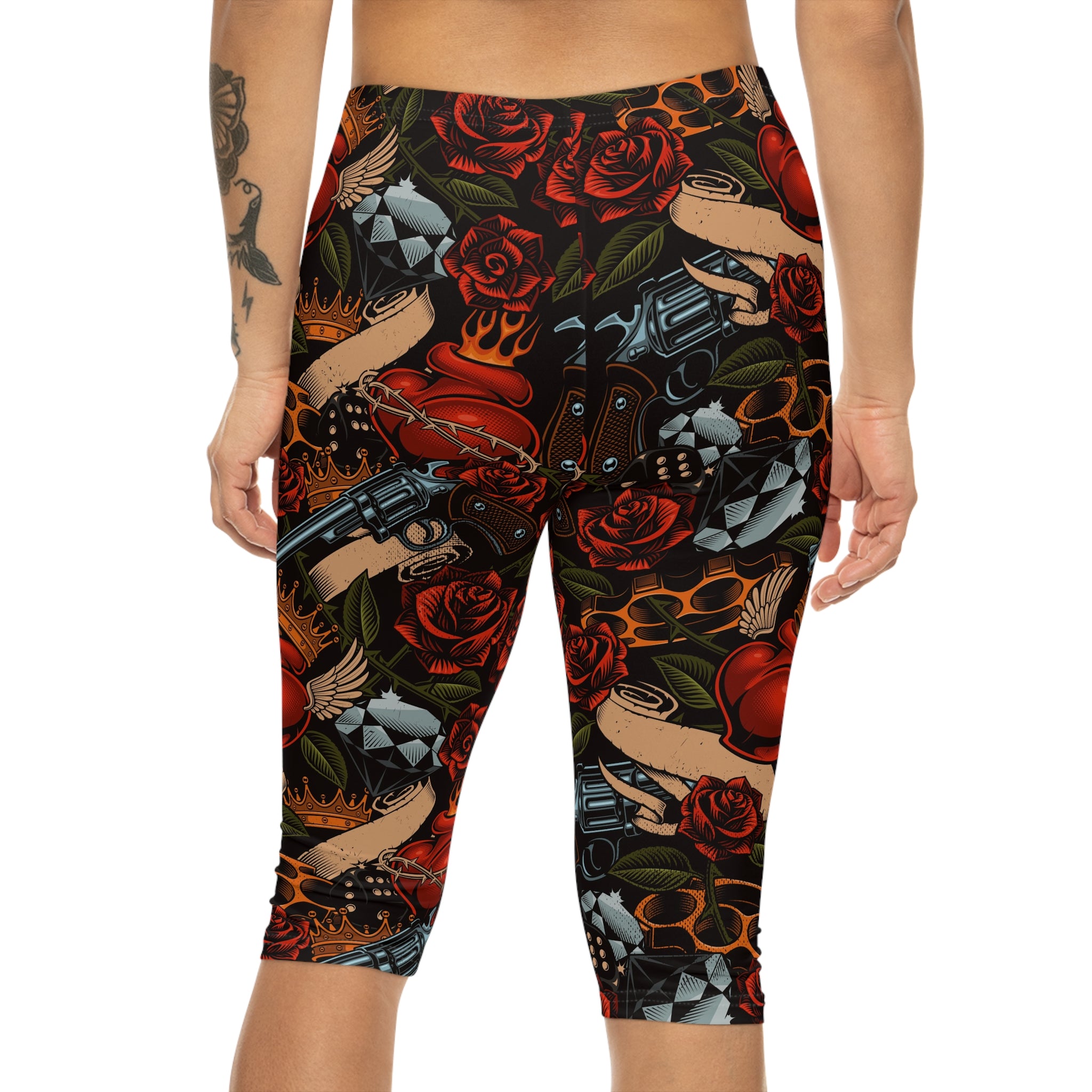 Dressed To Thrill Capri Leggings
